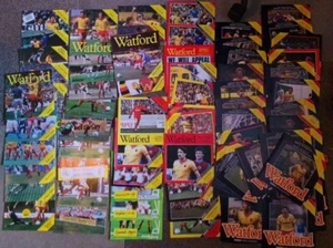 70 Watford Programmes Mixed Seasons Can Split - Picture 1 of 13