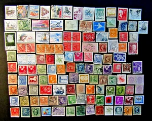 125 SWEDEN STAMPS, 1890s- 1990s, USED - Picture 1 of 3