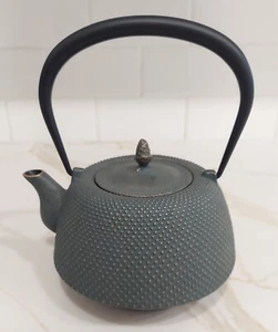 Cast Iron Kettle Ikenaga Tetsubin Nanbu Nambu Ironware Tekki Japan hobnail - Picture 1 of 19