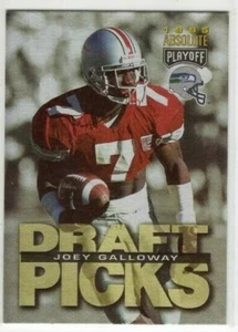 Joey Galloway 1995 Playoff Absolute Draft Picks Rookie RC #187 Seattle Seahawks - Picture 1 of 1