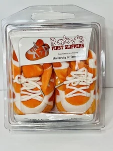 Infant Baby Booties Slippers 0-9 Months University Tennessee Orange Ornaments - Picture 1 of 7