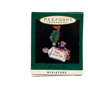 Vintage Hallmark Keepsake "Message for Santa" Miniature Ornament - Picture 1 of 3