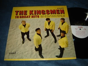 The Kingsmen - 15 Great Hits LP 1966 Wand Stereo garage rock - Imagen 1 de 2