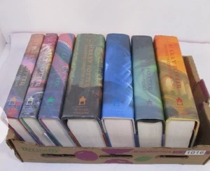 Harry Potter Hardcover 1st Ed American Book Set Complete 1-7 Used - Picture 1 of 3