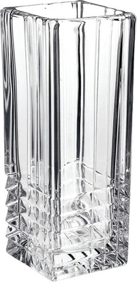 Bormioli Rocco. Duemila Square Glass Flower Vase in Gift Box. Made in Italy - Image 1 of 4
