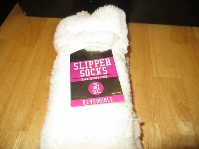 Calcetines reversibles de piel sintética cálidos y cómodos Foto 1 de 4