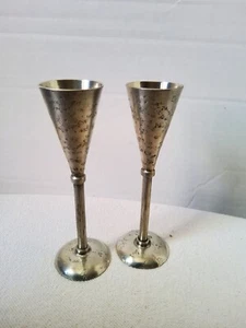 Pewter Cordial Stemware - Picture 1 of 10