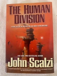 The Human Division - John Scalzi 2013 HCDJ SIGNED 1st Edition 1st Print Like New - Picture 1 of 12