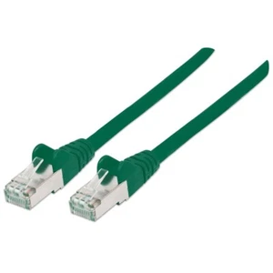Cavo Patch RJ45 Cat.7 Plug S/FTP 10G 2.5G - 1,5m colore Verde - Bild 1 von 1