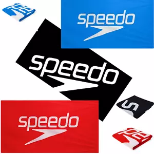 SPEEDO LOGO HANDTUCH SCHWIMMBAD BADEBAD GRÖSSE STRAND GROSS 100 % BAUMWOLLE FARBE WÄHLEN - Bild 1 von 11