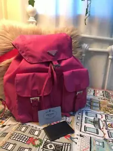 PRADA Tesuuto Nylon Vela Backpack - Picture 1 of 11