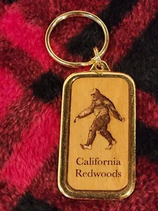 California Redwoods Bigfoot Keychain - Picture 1 of 2