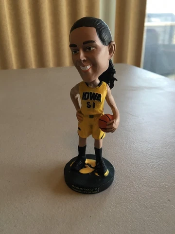 Iowa Hawkeye Bethany Doolittle Bobblehead in box Cover