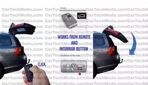 Módulo de actualización LED de luz trasera Volvo V70/XC70 + combo de actualización de tapa de arranque - Imagen 1 de 12