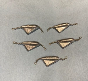 Inline 1 Unze Kielgewicht Trolling Sinker Edelstahlkette (5) - Bild 1 von 2