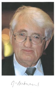 JÜRGEN HABERMAS - Autogramm orig. - dt. Philosoph, Frankfurter Schule - Bild 1 von 1