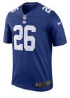 Nike New York Giants S.Barkley #26 Blue Jersey 32Nm-Nglh Men Size Large