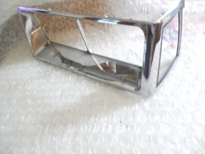 1985 BUICK LESABRE LEFT HEADLIGHT MARKER TRIM BEZEL OEM USED HEAVY WEAR PEEL - Picture 1 of 24