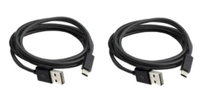 2x USB Data&Charger Cable Cord Wire for Verizon Motorola Droid Turbo 2 XT1585 - Picture 1 of 1