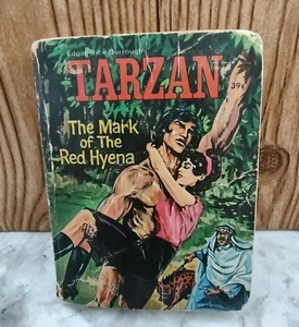 Big Little Book Tarzan The Mark of the Red Hyena George Elrick Vintage 1967 HC - Picture 1 of 22
