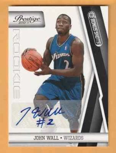 John Wall Washington Wizards AUTO 2010-11 Prestige 1/99 Kentucky Wildcats - Picture 1 of 2