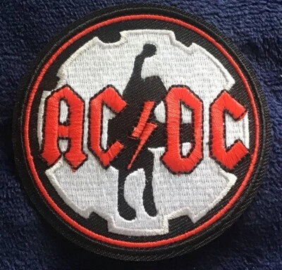 AC/DC. Iron on patch 8x8cm - image 1 of 2