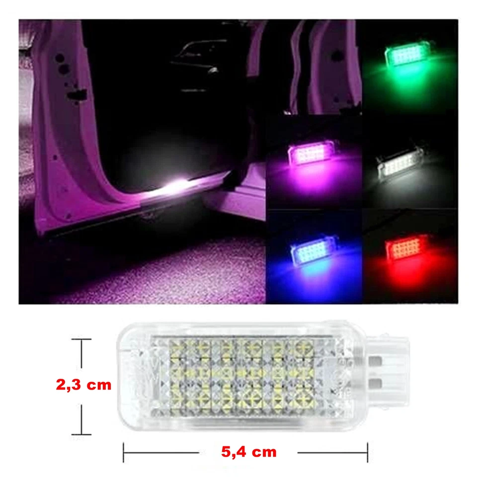 LED modules door lighting entry suitable for Seat Alhambra Leon 5F1 5F ST - Image 1 of 1