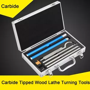 Tornio per legno punta in carburo strumenti di tornitura strumenti per tornitura del legno set tornio più ruvido - Foto 1 di 17