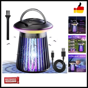 Insektenvernichter Elektrisch Mückenlampe Mückenabwehr Outdoor - Fliegenfalle... - Bild 1 von 9