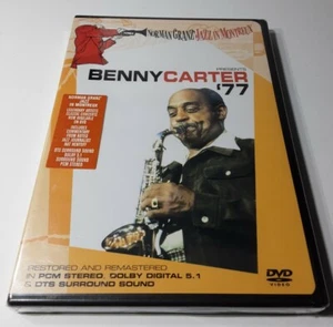 Norman Granz' Jazz in Montreux -Benny Carter (DVD) Live Concert Music 1977 New - Picture 1 of 3