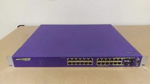 Extreme Networks X350-24t 24 Port 1Gb Ethernet Switch Layer 2 L2 16201 Gigabit - Picture 1 of 3