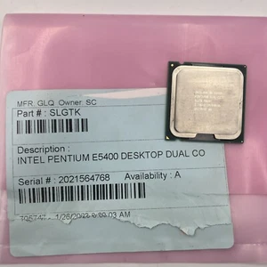 Intel Pentium Dual-core E5400 2.7GHz CPU SLGTK - Picture 1 of 7