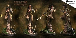 Machiko Noguchi - Estatua depredador impresión 3D sin pintar/sin montar - Imagen 1 de 12
