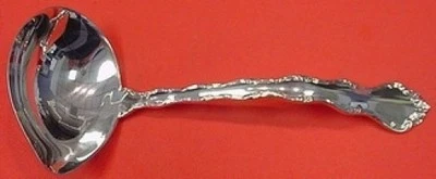 Cucharón de salsa de plata esterlina Tara by Reed and Barton 6 1/2" reliquia para servir Foto 1 de 2