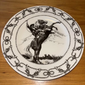 222 Fifth Slice Of Life-“Cowboy” By Kent Barton-Dinner Plate MINT/Hard To Find!! - Picture 1 of 5