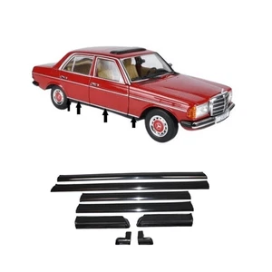 Juego de molduras W123 sedán 8 piezas abajo nuevas - Imagen 1 de 4