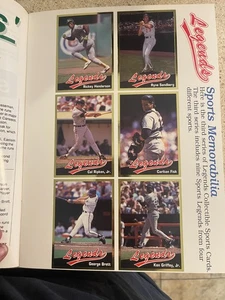 Legends Triple-Page Multi-Sport Card Lot – Bird, Ali, Elway, Griffey & More! - Picture 1 of 4