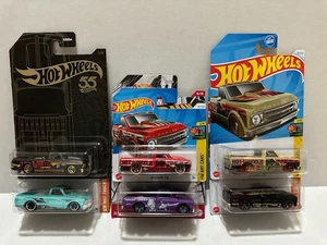 Chevrolet C10 67 Hot Wheels - Lote de 7 variaciones - Imagen 1 de 8