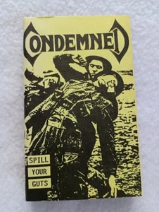 Condemned Spill Your Guts 1990 RARE Demo Cassette Thrash Metal Rock xtras tested - Picture 1 of 12