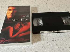 UNFAITHFUL - RICHARD GERE , DIANE LANE - VHS VIDEO TAPE - Picture 1 of 1