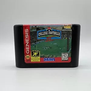 Sega Genesis College Football’s National Championship II probado y funcionando 1995 - Imagen 1 de 4