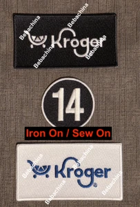 Pete Rose # 14 Memorial Patch Cincinnati Reds jersey Patch + Both Kroger Patches - Picture 1 of 3