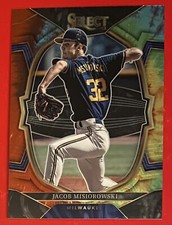 2023 Panini Select Concourse Tie-Dye Prizm 01/25 Jacob Misiorowski #28 Brewers