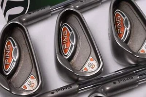 Ping G10 Irons / 4-9i / Black Dot / Regular Flex Ping AWT Shafts - Picture 1 of 7