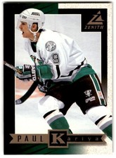 1997-98 Pinnacle Zenith Promo Paul Kariya #15 Anaheim Mighty Ducks