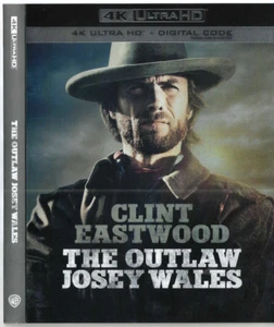 The Outlaw Josey Wales 4K UHD Blu-ray SLIPCASE,SLIPCASE ONLY NOTHING ELSE - Picture 1 of 2