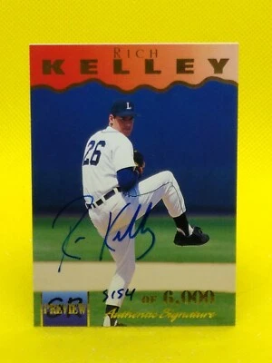 Rich Kelley 1995 Signature Rookies AUTOGRAPH #15 - Image 1 of 2