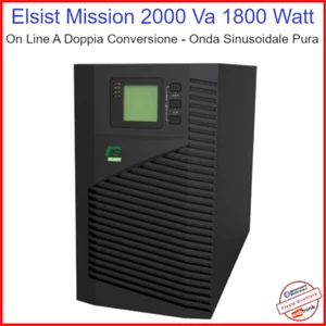 UPS Gruppo di continuità 2000 Va 1800 W On Line A Doppia Conversione onda pura - Foto 1 di 2
