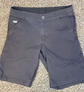 Kuhl Shorts Mens 32 Ash Gray Hiking Breathable Performance Gorpcore - Imagen 1 de 5