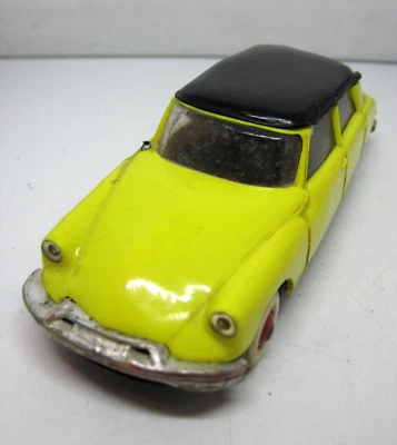 *CITROEN DS 19* LES MINIATURES DE NOREV- GIALLO/NERO -1959- MADE IN FRANCE- 1:43 - Immagine 1 di 4